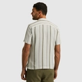 Cast Iron - Overhemd korte mouw - Grijs - Short Sleeve Shirt YD stripe struc - Csis2505282