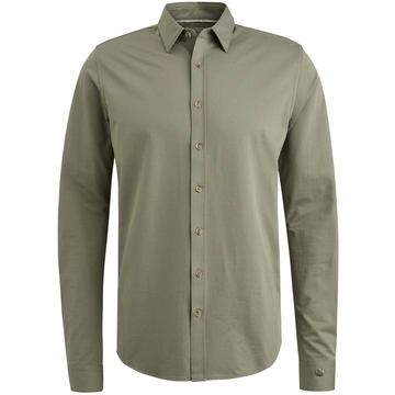 Cast Iron - Overhemd lange mouw - Donkergroen - Csi2502200 - Long Sleeve Shirt Twill Jersey 2 t