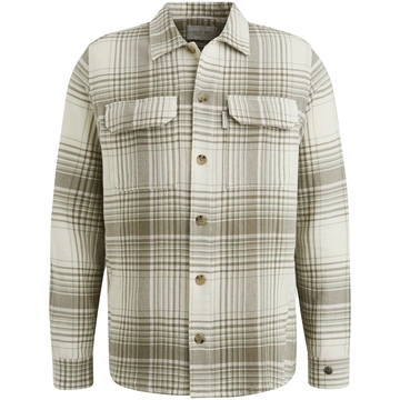 Cast Iron - Overhemd lange mouw - Groen - Csi2502210 - Long Sleeve Shirt Check weave YD