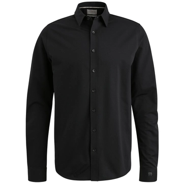 Cast Iron - Overhemd lange mouw - Zwart - Csi2502200 - Long Sleeve Shirt Twill Jersey 2 t