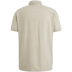 Cast Iron - Polo - Beige - Cpss2503864 - Short sleeve polo popcorn jersey m
