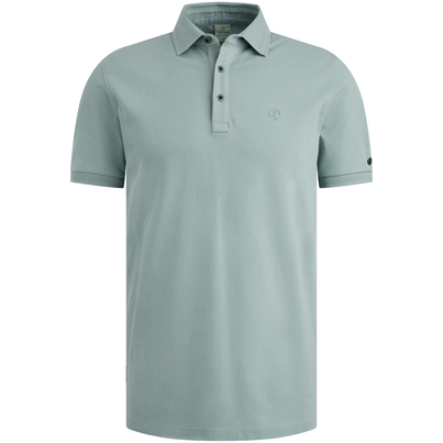 Cast Iron - Polo - Blauw - Short sleeve polo essential fine p - Cpss2505894