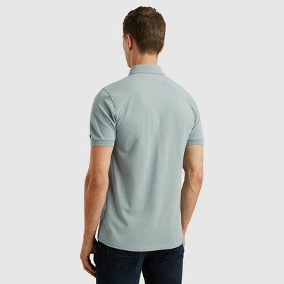 Cast Iron - Polo - Blauw - Short sleeve polo essential fine p - Cpss2505894