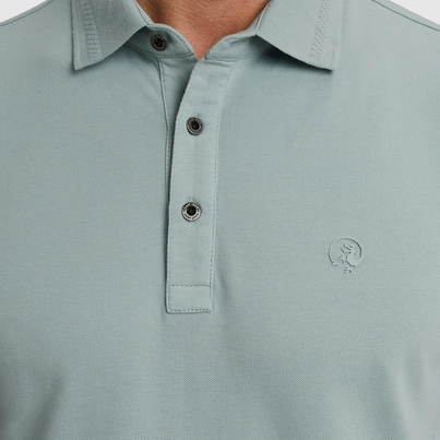Cast Iron - Polo - Blauw - Short sleeve polo essential fine p - Cpss2505894