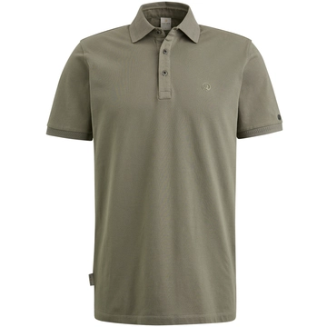 Cast Iron - Polo - Donkergroen - Cpss2502850 - Short sleeve polo fine pique essen