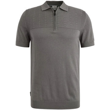 Cast Iron - Polo - Grijs - Cpss2504885 - Short sleeve polo cotton modal