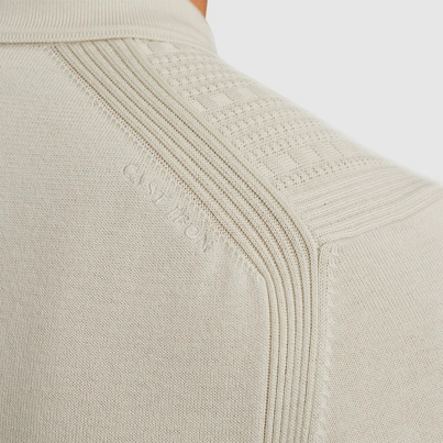 Cast Iron - Polo - Grijs - Short sleeve polo cotton modal - Cpss2505898