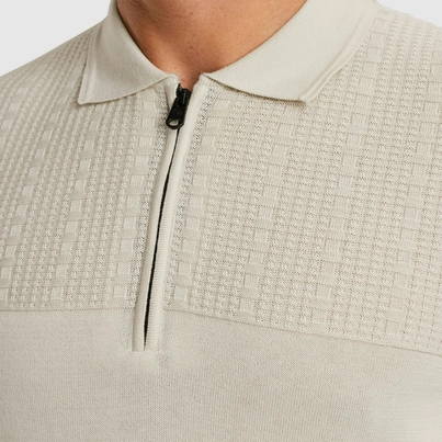 Cast Iron - Polo - Grijs - Short sleeve polo cotton modal - Cpss2505898