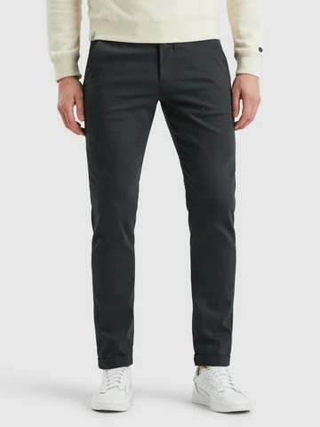 Cast Iron - Regular Fit - Blauw - Ctr2502600-5113 - Riser Chino Stretch