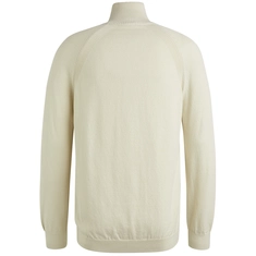 Cast Iron - Schipperstrui - Groen - Ckw2502309 - Half zip collar cotton stretch