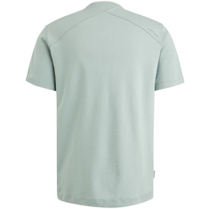 Cast Iron - T-shirt korte mouw - Blauw - Ctss2504584 - Short sleeve r-neck regular fit in
