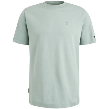 Cast Iron - T-shirt korte mouw - Blauw - Ctss2504584 - Short sleeve r-neck regular fit in