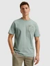 Cast Iron - T-shirt korte mouw - Blauw - Short sleeve r-neck regular fit - Ctss2505586