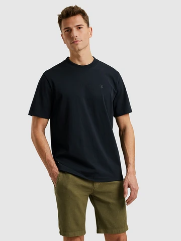 Cast Iron - T-shirt korte mouw - Donkerblauw - Short sleeve r-neck regular fit - Ctss2505587