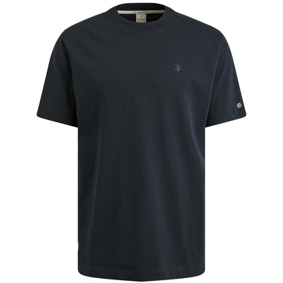 Cast Iron - T-shirt korte mouw - Donkerblauw - Short sleeve r-neck regular fit si - Ctss2505587