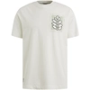 Cast Iron - T-shirt korte mouw - Ecru - Short sleeve r-neck regular fit si - Ctss2505586