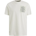 Cast Iron - T-shirt korte mouw - Ecru - Short sleeve r-neck regular fit si - Ctss2505586