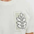 Cast Iron - T-shirt korte mouw - Ecru - Short sleeve r-neck regular fit si - Ctss2505586