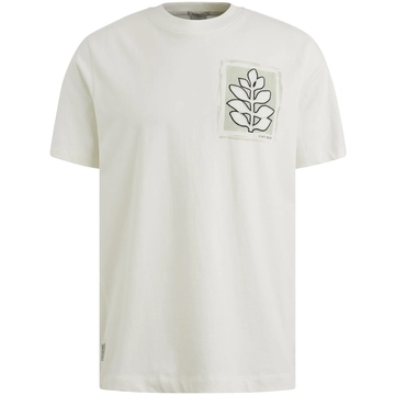 Cast Iron - T-shirt korte mouw - Ecru - Short sleeve r-neck regular fit si - Ctss2505586