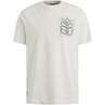 Cast Iron - T-shirt korte mouw - Ecru - Short sleeve r-neck regular fit si - Ctss2505586
