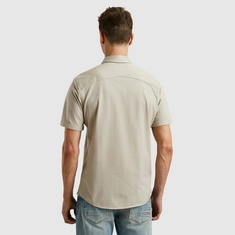 Cast Iron - T-shirt korte mouw - Grijs - Csis2504270 - Short Sleeve Shirt Twill Jersey 2