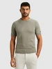 Cast Iron - T-shirt korte mouw - Grijs - Short sleeve r-neck cotton blend - Ctss2505589