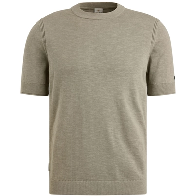 Cast Iron - T-shirt korte mouw - Grijs - Short sleeve r-neck cotton blend - Ctss2505589
