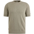 Cast Iron - T-shirt korte mouw - Grijs - Short sleeve r-neck cotton blend s - Ctss2505589