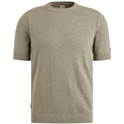 Cast Iron - T-shirt korte mouw - Grijs - Short sleeve r-neck cotton blend s - Ctss2505589