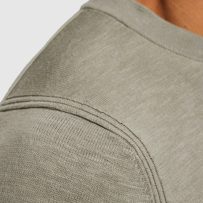 Cast Iron - T-shirt korte mouw - Grijs - Short sleeve r-neck cotton blend s - Ctss2505589