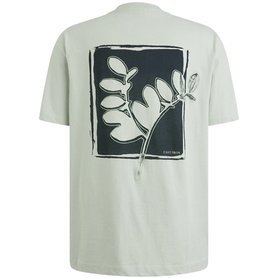 Cast Iron - T-shirt korte mouw - Grijs - Short sleeve r-neck regular fit si - Ctss2505587