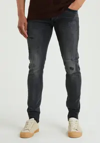 Chasin - Ego Morrow - Slim Fit Jeans - Zwarte denim - 1.111.354.016
