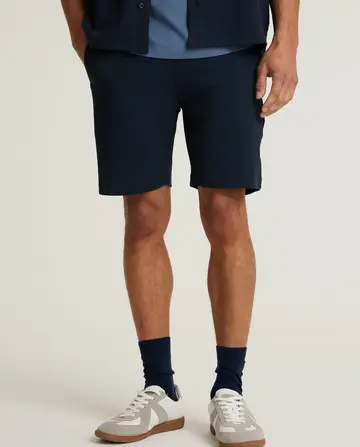 Chasin - Korte broek katoen - Donkerblauw - Stone.s Structure