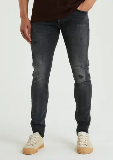 Chasin - Slim Fit Jeans - Zwarte denim - Ego Morrow
