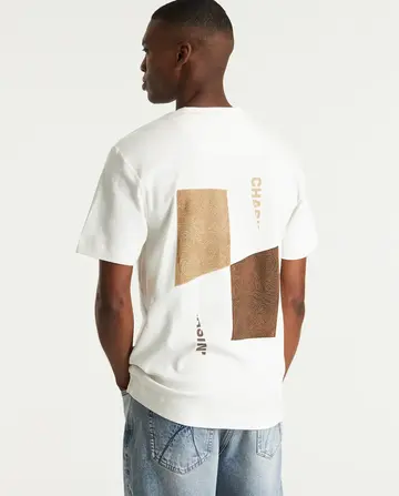 Chasin - T-shirt korte mouw - Ecru - Reco