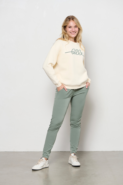 &co - Sunya - Trui met ronde hals - Beige - Sw123