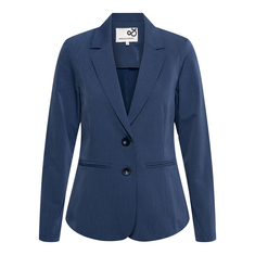 &CO Woman - Blazer - Blauw - Phileine Melee Travel