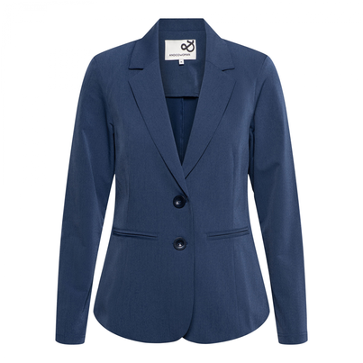 &CO Woman - Blazer - Blauw - Phileine Melee Travel