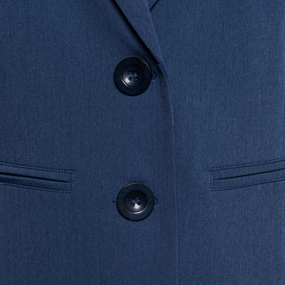 &CO Woman - Blazer - Blauw - Phileine Melee Travel