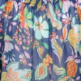&CO Woman - Blouse lange mouw - Blauw - Acha Multi Flower - Bl379