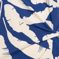 &CO Woman - Jurk - Blauw - Lizzy Banana Leaf - Dr287