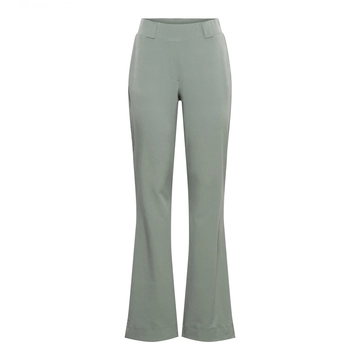&CO Woman - Katoenen broek - Khaki - Penelope Flare Travel - Pa203-1