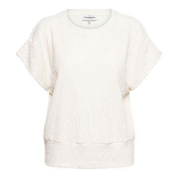 &CO Woman - T-shirt korte mouw - Beige - Tori