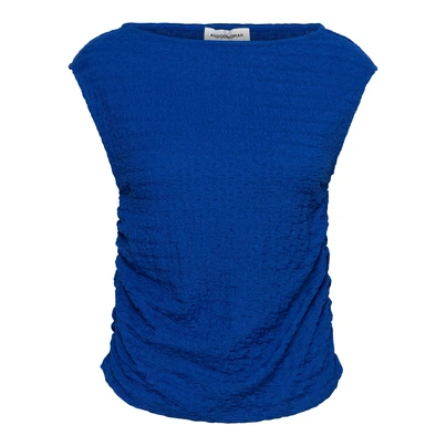 &CO Woman - T-shirt korte mouw - Blauw - Tamma - Ts134