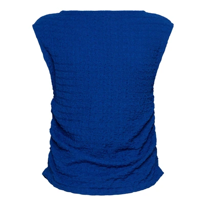 &CO Woman - T-shirt korte mouw - Blauw - Tamma - Ts134