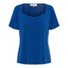 &CO Woman - T-shirt korte mouw - Blauw - Varia - To301