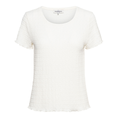 &CO Woman - T-shirt korte mouw - Ecru - Thirza - Ts135