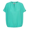 &CO Woman - T-shirt korte mouw - Groen - Nola - Bl371