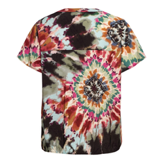 &CO Woman - T-shirt korte mouw - Groen - Nola Tie-Dye - Bl372