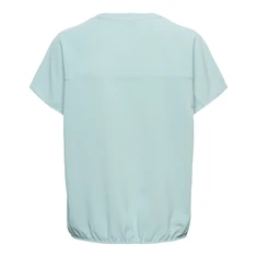 &CO Woman - T-shirt korte mouw - Lichtblauw - Nola - Bl371